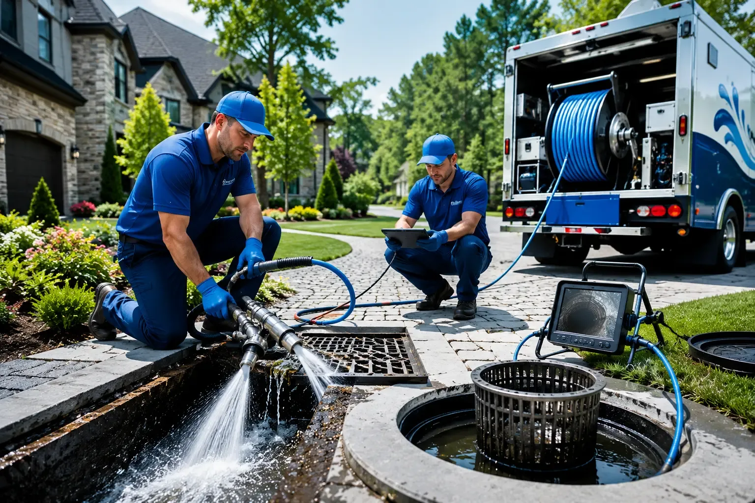 Local outdoor drain cleaning professionals in Oak Hill, OH