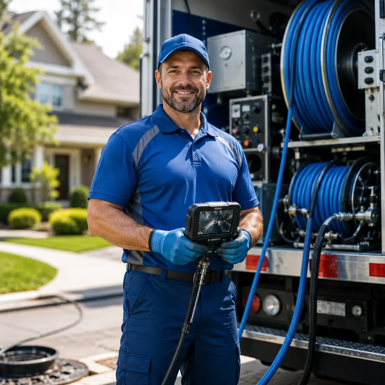 Local outdoor drain cleaning specialists in Oak Hill, OH